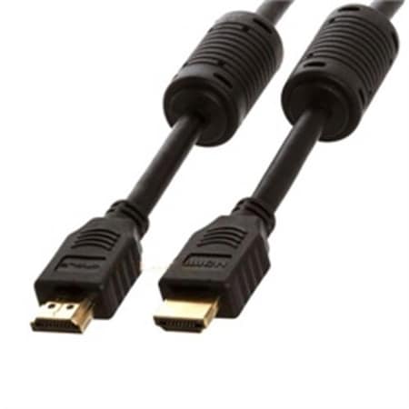 Cmple Cmple 790-N 28AWG HDMI 1.4 Cable with Ethernet with Ferrite Cores - Black - 1.5FT 790-N